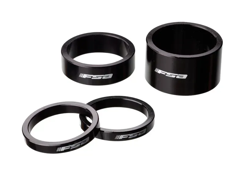 FSA 1.5 10mm Alloy Headset Spacers in Black