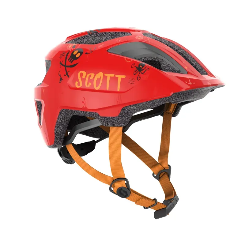 Scott Spunto CE Kids Helmet in Red