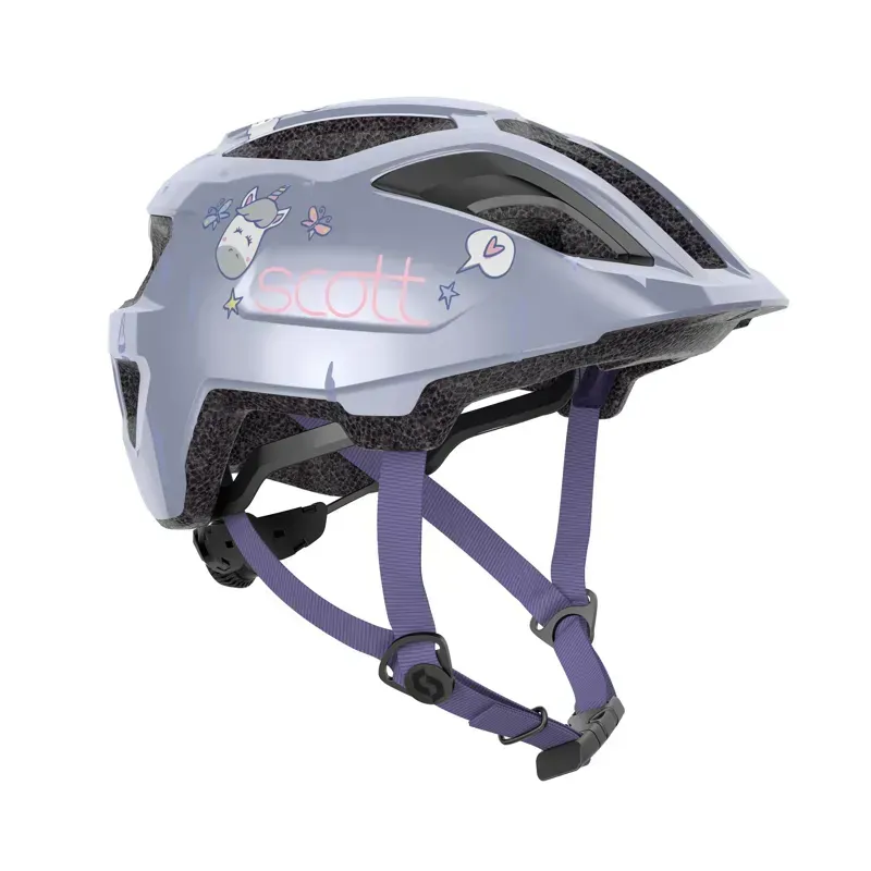 Scott Spunto Kid CE Helmet In Happy Purple
