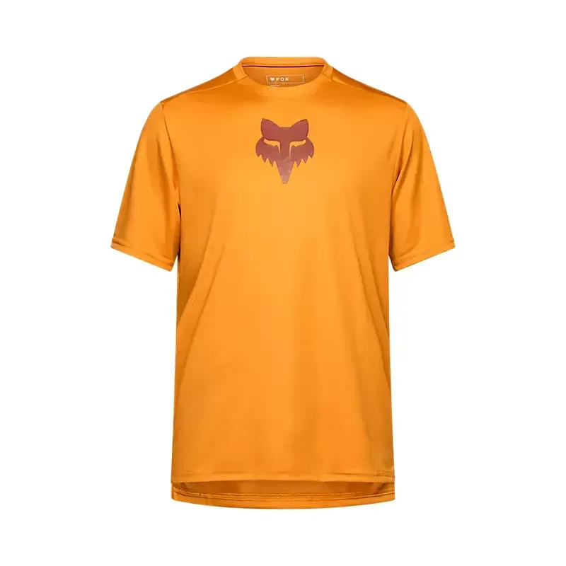 Fox Ranger Fox Head Jersey in Caramel Brown