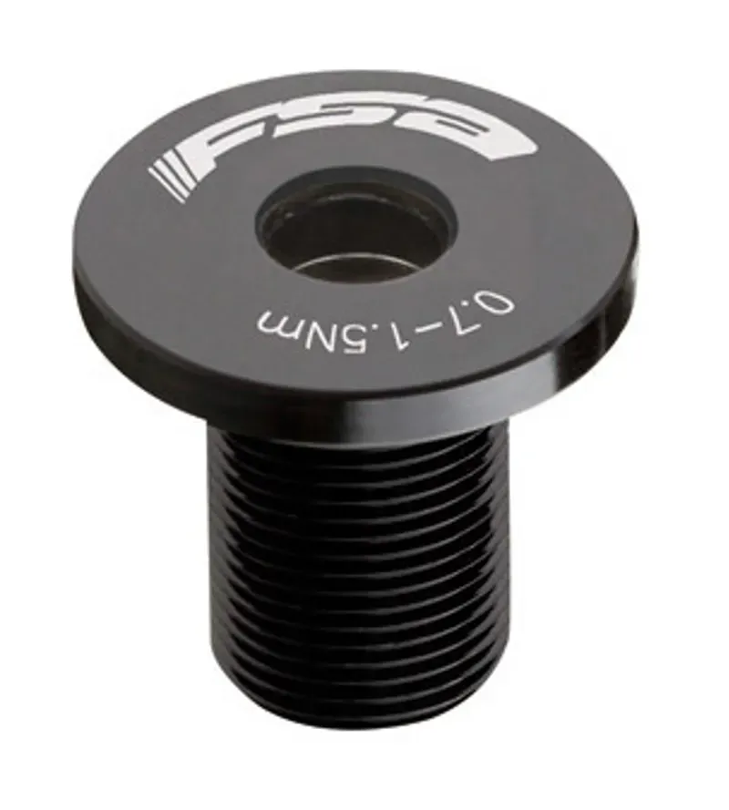 FSA MegaExo M17/M18 Crank Bolt in Black