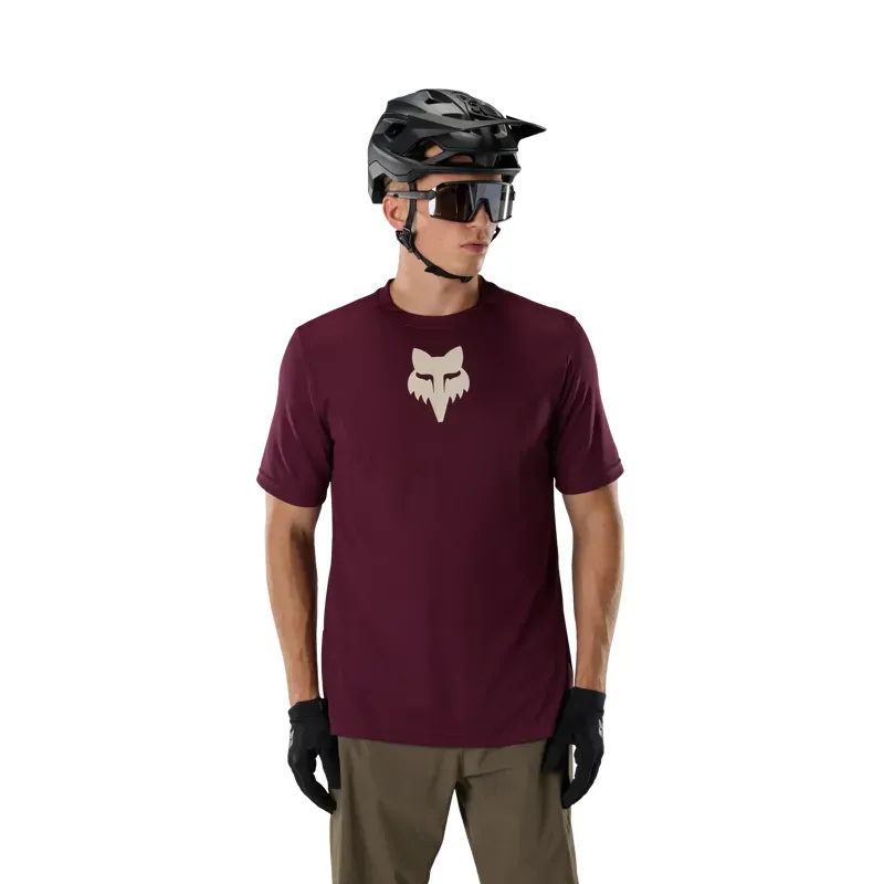 Ranger Ss Jersey Fox Head Plum Medium-2
