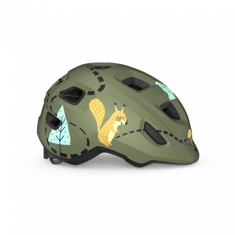 Met Kids Hooray Bike Helmet in Green-5