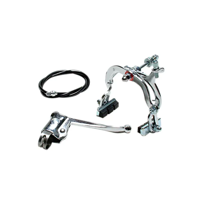 Oxford Steel Chrome Plated Front Brake Set in Silver