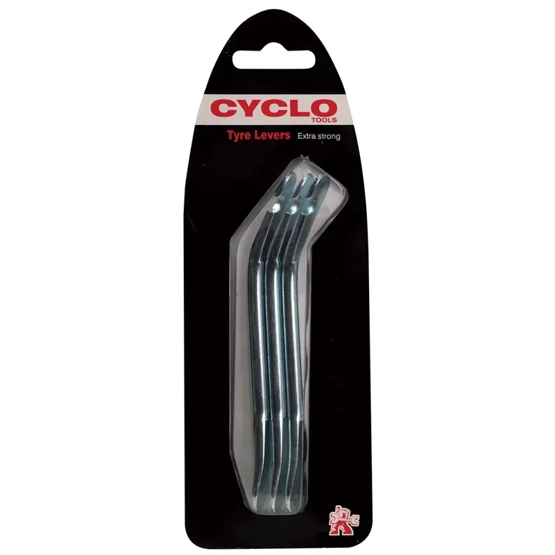 Weldtite Cyclo Metal Tyre Levers in Silver