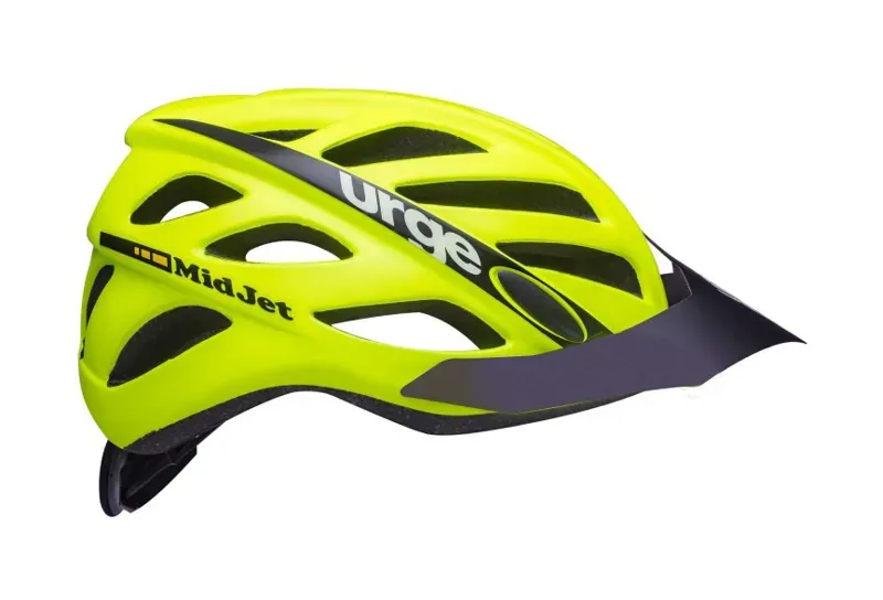 Urge MidJet Kids 48-55cm MTB Helmet in Yellow
