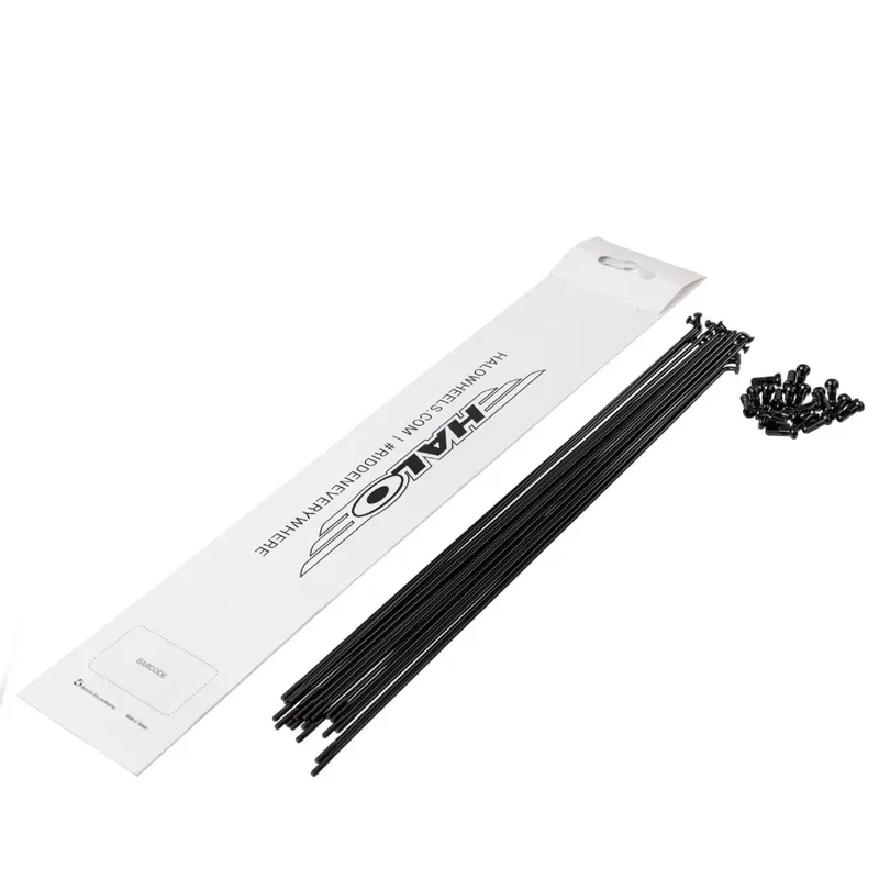 Spokes 20 Pack Black 184mm