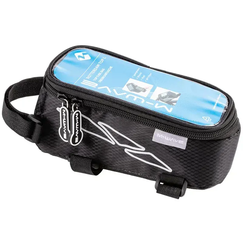 M-Wave Rotterdam Top Tube Bag In Black