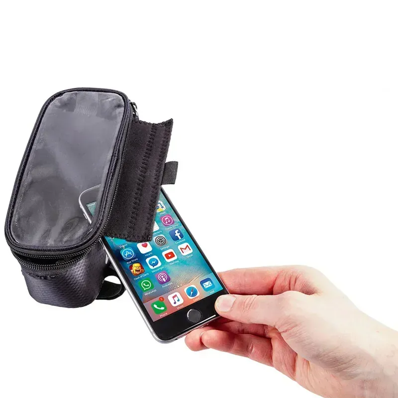 M-Wave Rotterdam Top Tube Bag In Black-2