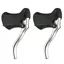Tektro RL340 Drop Bar Lever Pair in Silver