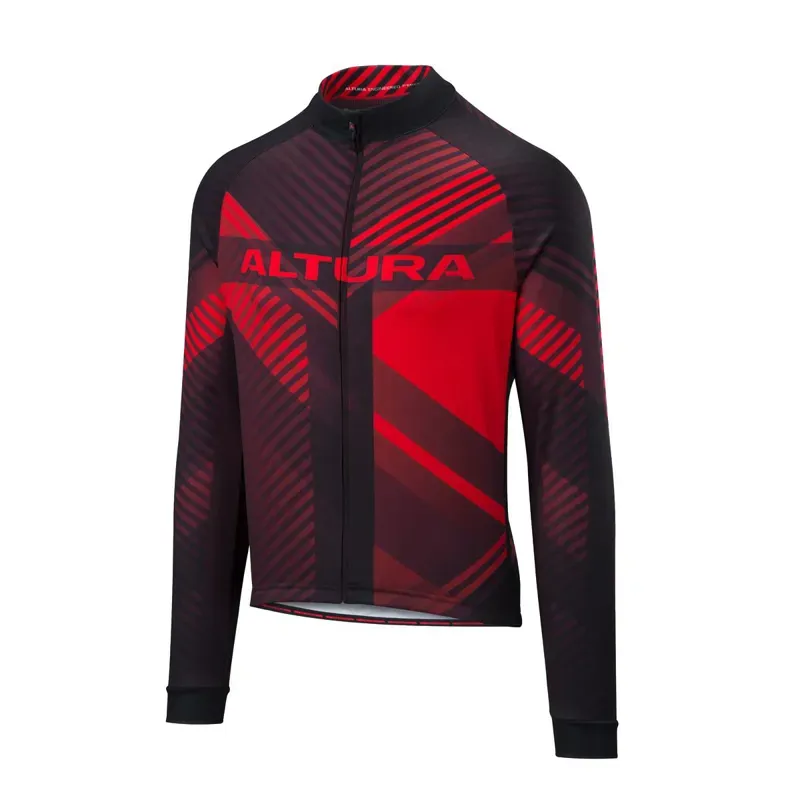 Altura Team Long Sleeve Jersey in Red
