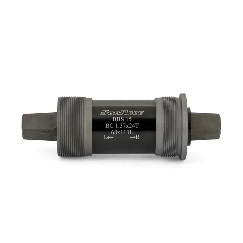 Sunrace BBS15 MTB Bottom Bracket in Black/Silver-1