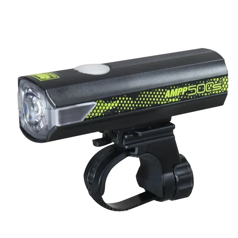 Cateye AMPP500S Colour Edition Front Bike Light in Black/Green