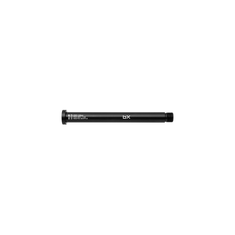 Brand-X 15x100/148/11/M15xP1.5 Bolt Thru Axle in Black