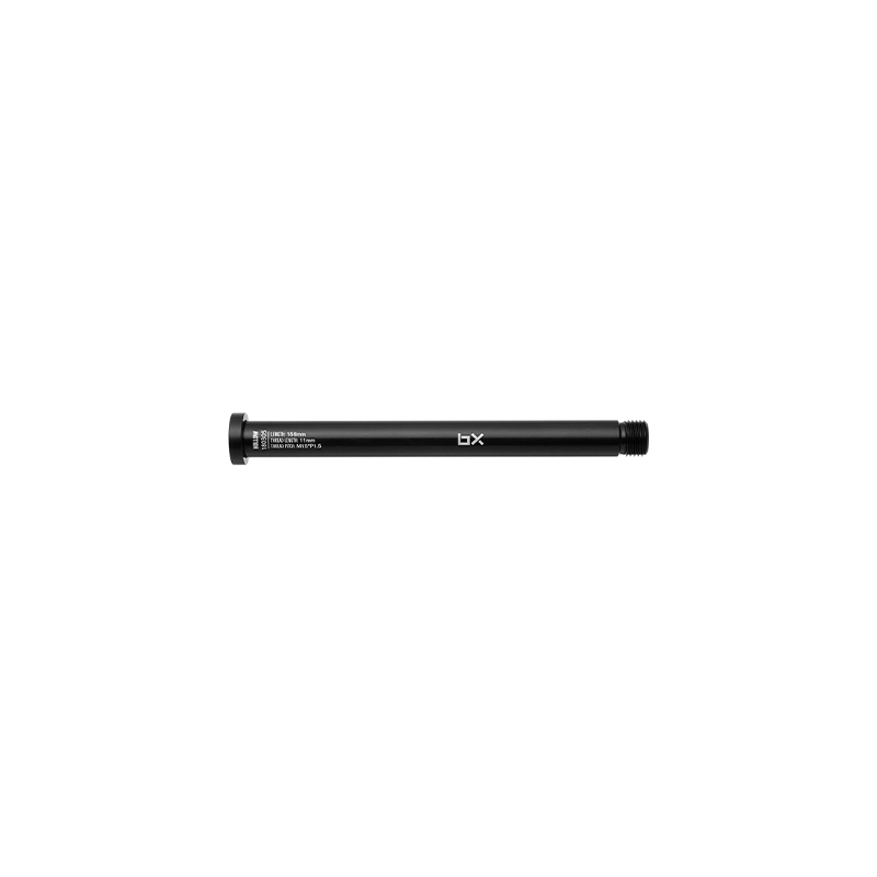 Brand-X 15x110/158/11/M15xP1.5 Bolt Thru Axle in Black