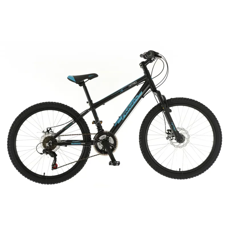 Falcon Nitro B24 Childrens Bike in Black/Blue