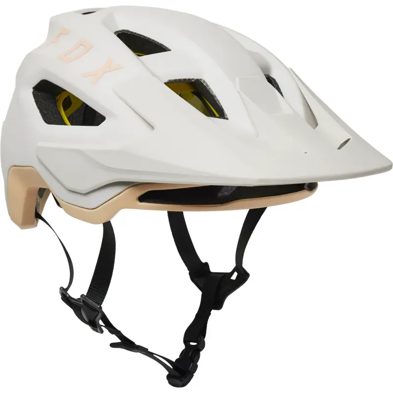 Fox Racing Speedframe MIPS Helmet in Vintage White