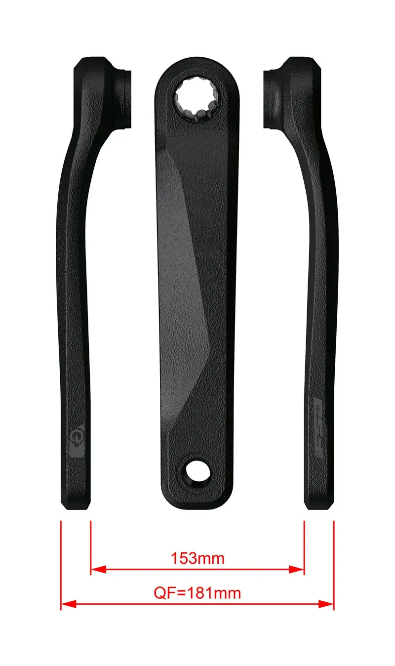 FSA CK-220 Bosch G3 eBike Crank Arm Set in Black