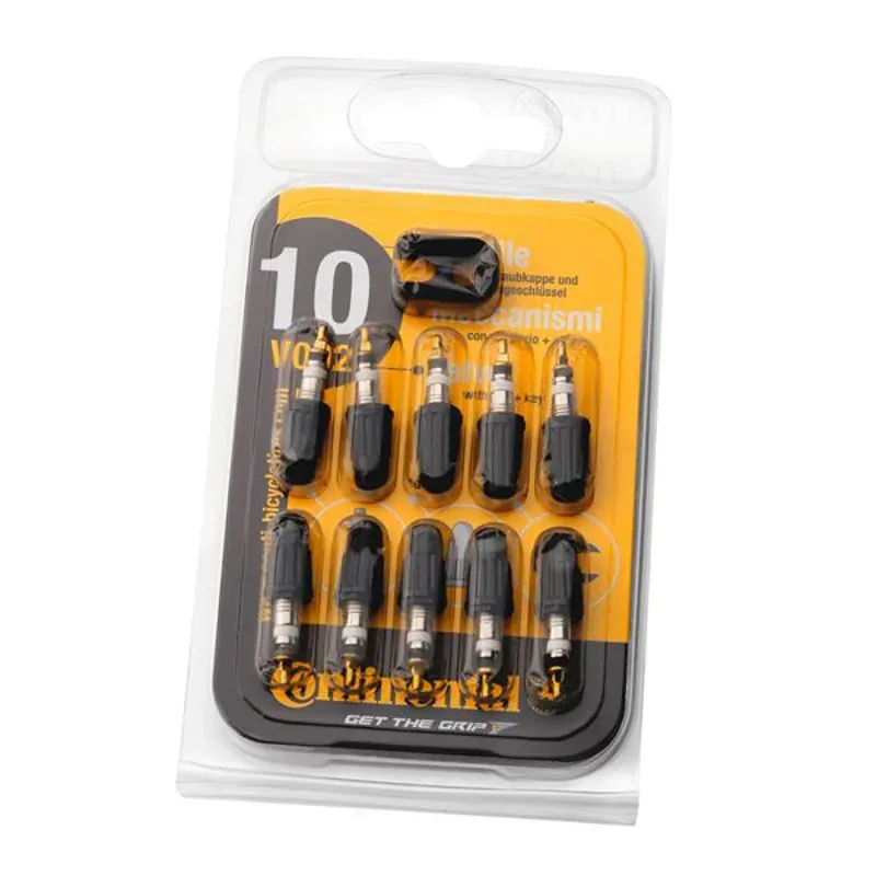 Continental Presta Valve Core 10-pack in Black