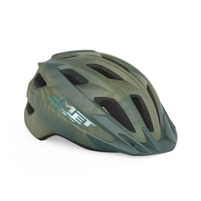 Met Crackerjack Kids Helmet in Green