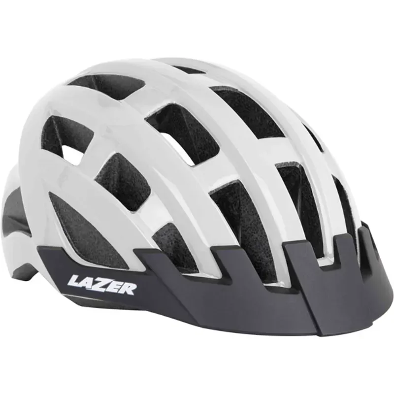 Lazer Compact 54-61cm Uni-Adult Helmet In White