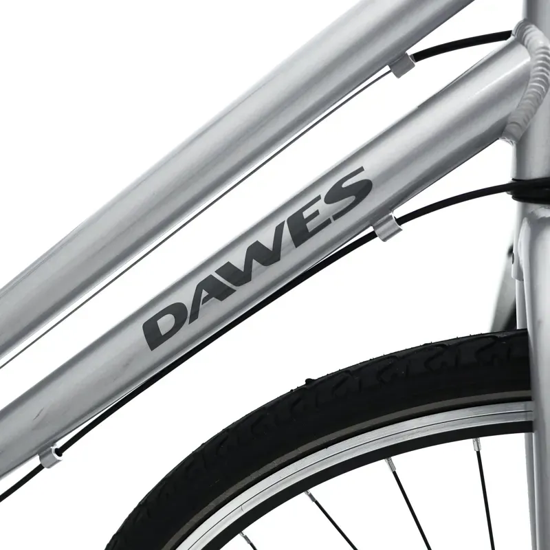 Dawes Venture 1.0 Low Step Hybrid Bike in Silver-4
