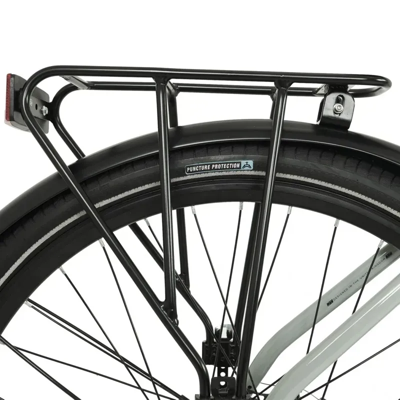 Falcon Liberty Crossbar Electric Hybrid Bike in Primer Grey-8