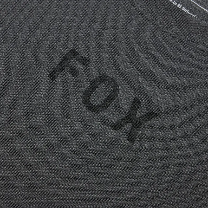 Fox Ranger Wordmark Jersey in Dark Shadow Grey-3