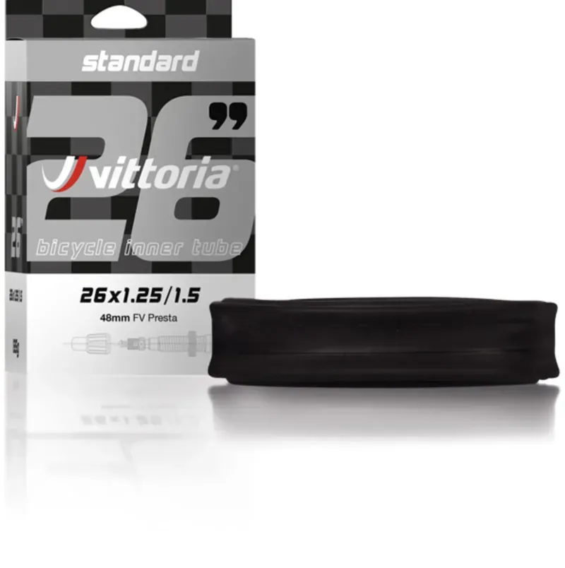 Vittoria Standard Presta Valve Inner Tube - 60mm 700x20/28c FV