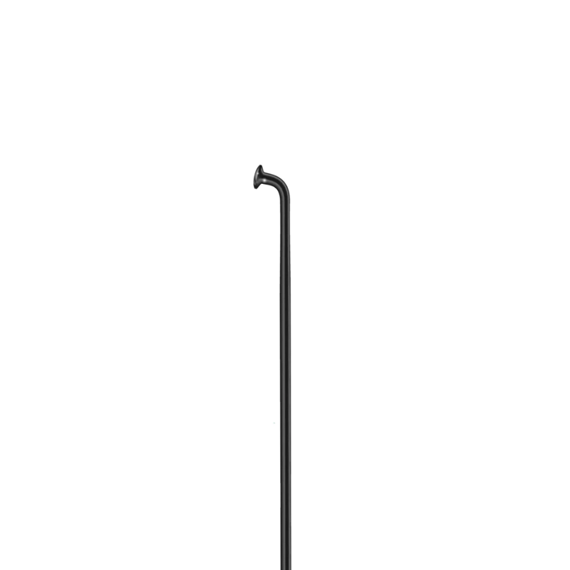 Sapim Leader Black J-Bend Cut/Threaded Spoke - 154mm