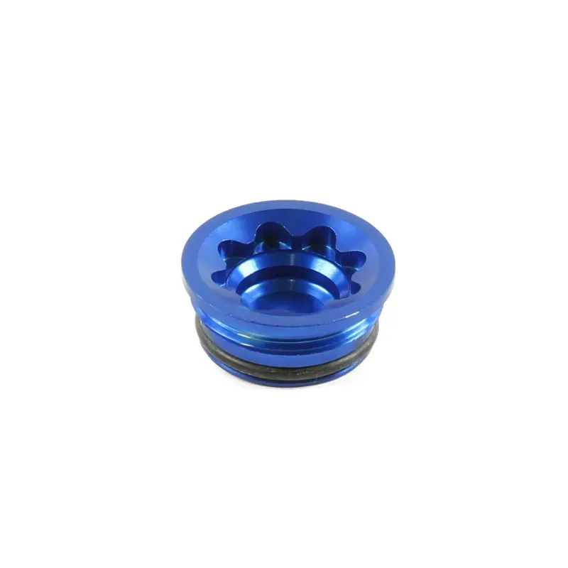 Hope E4 Small Replacement Bore Cap in Blue