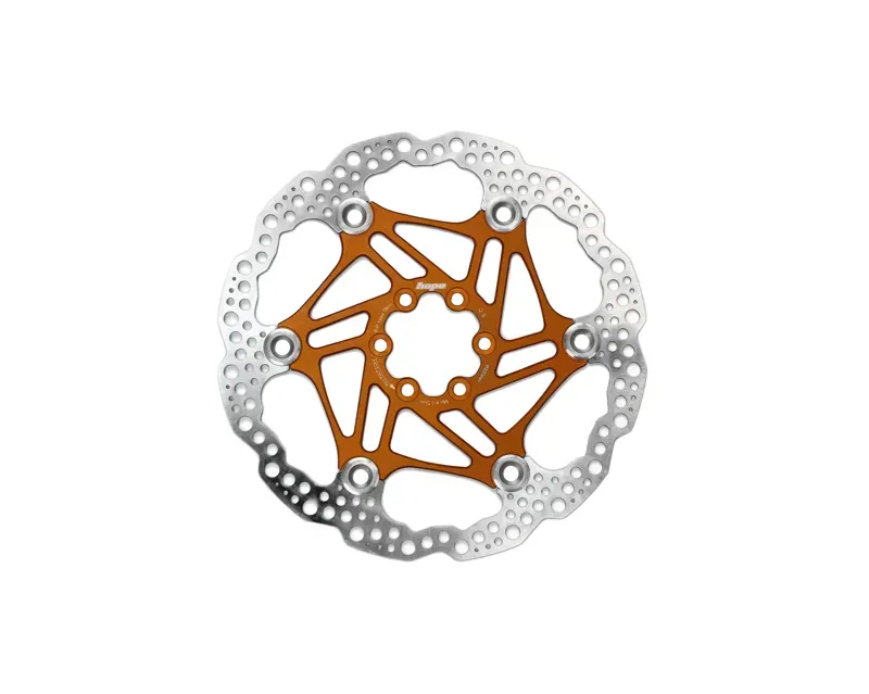 Hope Floating Disc Brake 180mm 6-Bolt Rotor in Orange