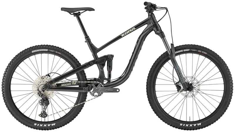 Kona Process G2 134 27.5in Mountain Bike in Satin Metallic Black