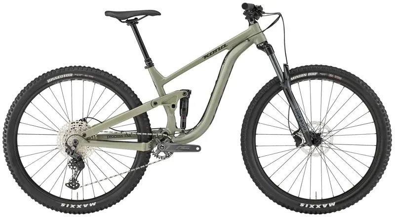 Kona Process G2 134 29in Full Suspension Mountain Bike in Satin Algae