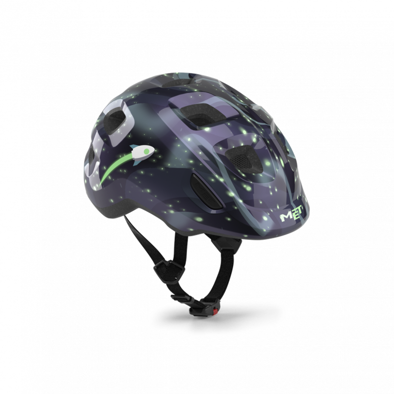 Met Kids Hooray Bike Helmet in Black-2