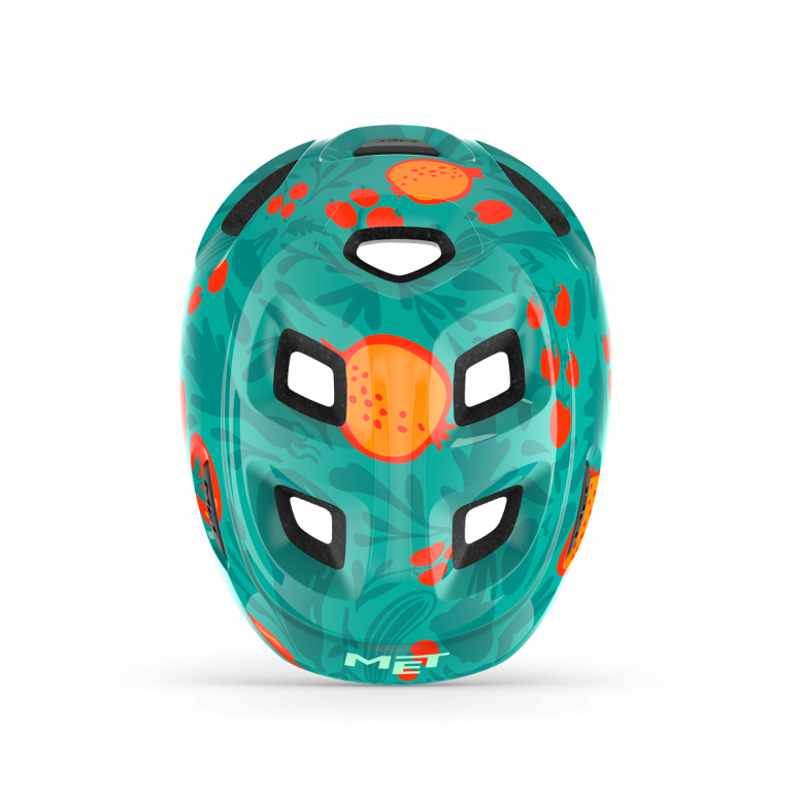 Met Kids Hooray Bike Helmet in Green-3