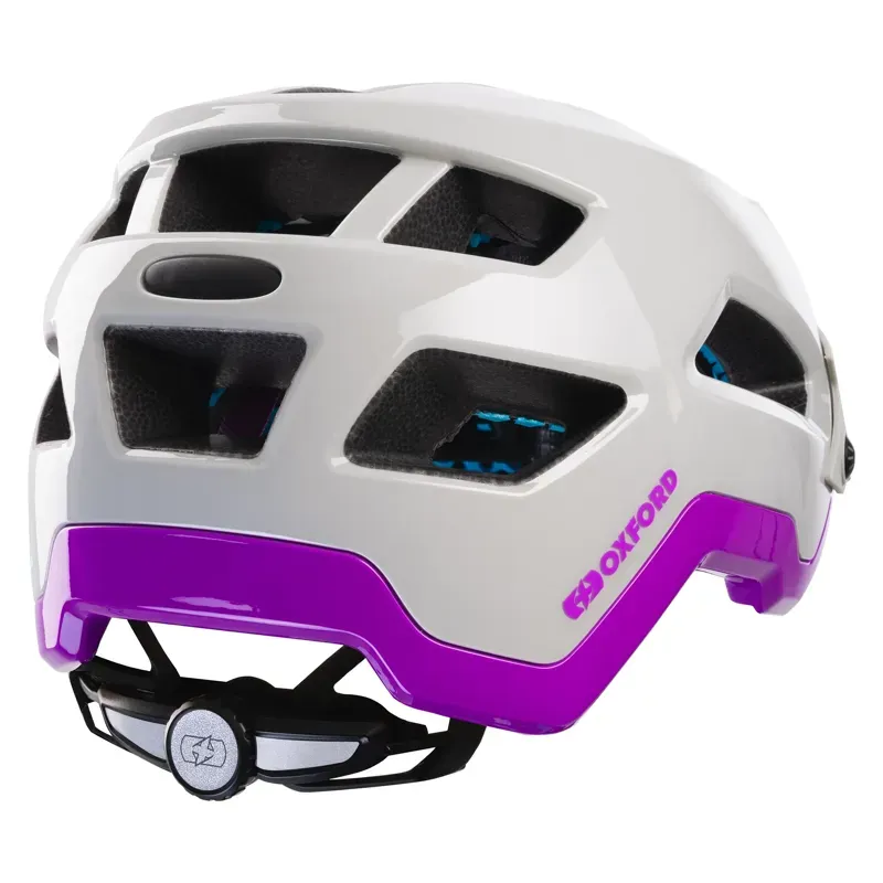 Oxford Altius Cycle Helmet in Grey/Purple-1