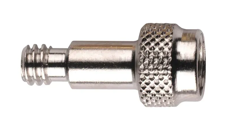 Weldtite Tools SV To PV Steel Adaptor in Silver