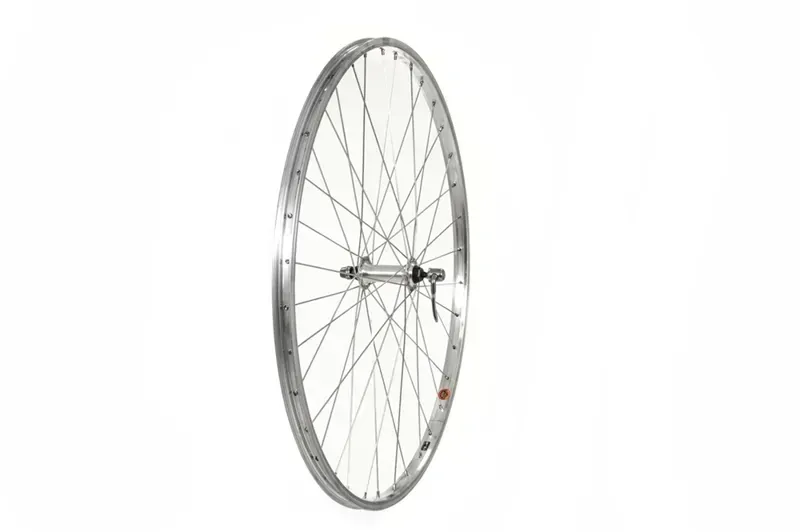 Tru-Build Wheels 700c Alloy Hub Single Wall QR Rim Fr. Wheel in Silver