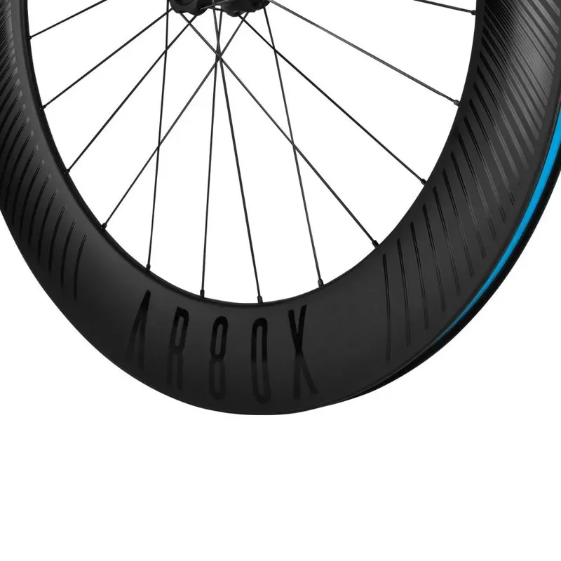 Reynolds AR 80 X DB Disc Wheelset in Black-6