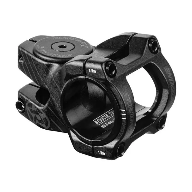 Reverse Black One D-2 31.8/35.0 35mm Stem in Black/Black