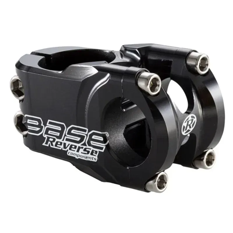 Reverse Base 25.4/40mm MTB Stem in Black 