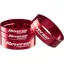 Reverse Ultralight Headset 4-pack Spacer Set in Red