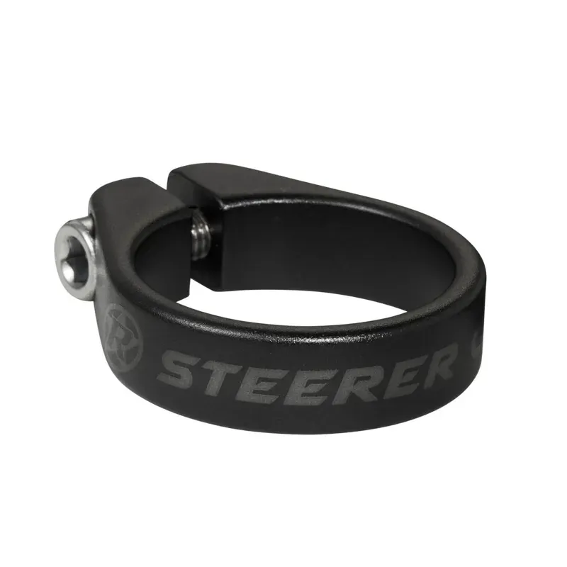 Reverse 1-1/8in 10mm Steerer Clamp in Black 