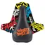 Reverse Nico Vink Shovel and Shred Saddle in Black/Fox Orange
