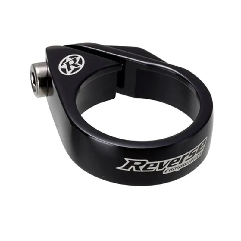 Reverse Bolt 31.8mm Seatpost Clamp in Black