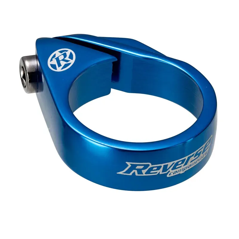 Reverse Bolt 34.9mm Seatpost Clamp in Blue