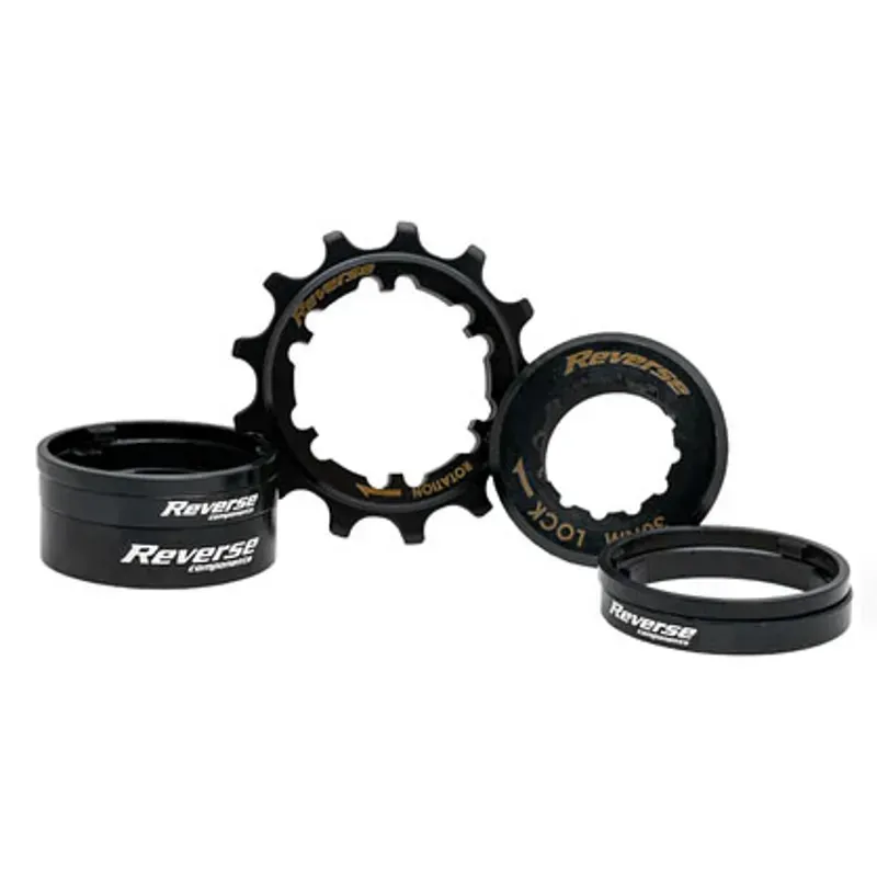Reverse MS 13-tooth Single Speed Conversion Kit in Black