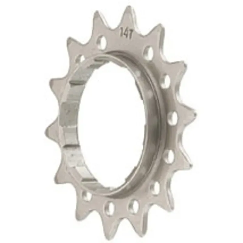 Reverse Single Speed 14-tooth Cog in Silver