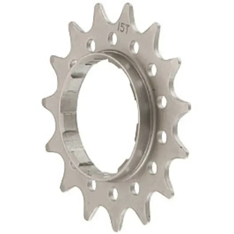 Reverse Single Speed 15-tooth Cog in Silver